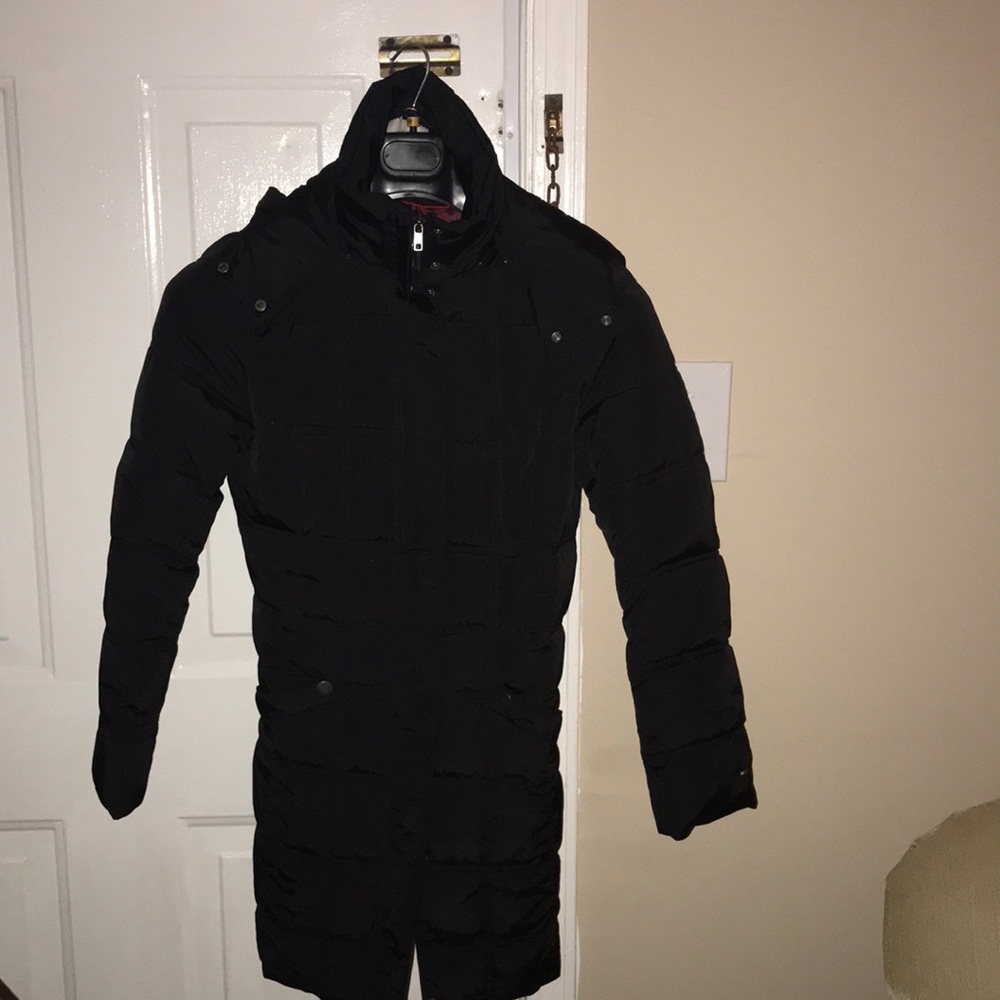 black tommy hilfiger jacket